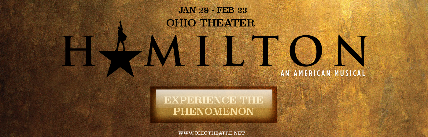 Ohio Theater Seating Chart Hamilton