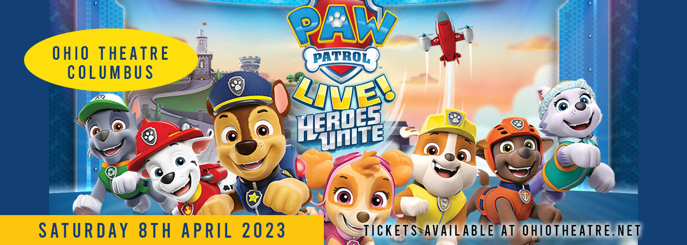 Paw Patrol Live at Ohio Theatre - Columbus