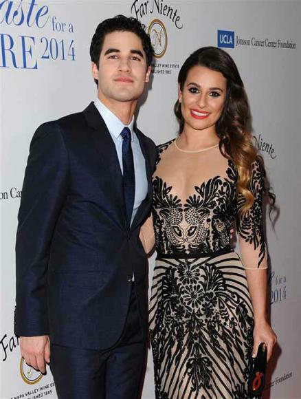 Lea Michele & Darren Criss at Ohio Theatre - Columbus