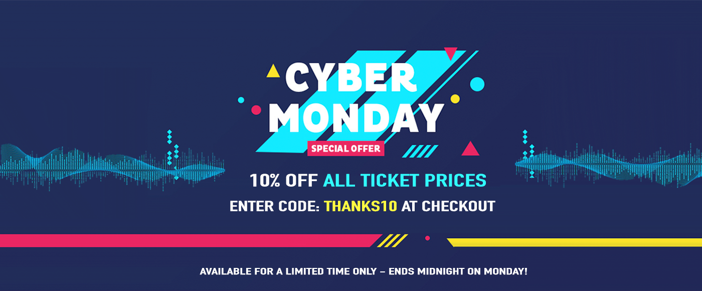 cyber monday concert tickets 2018