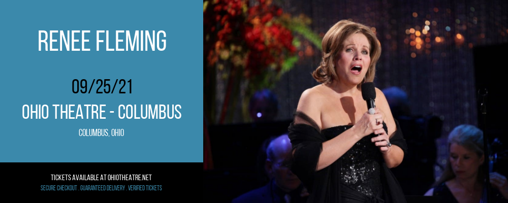 Renee Fleming at Ohio Theatre - Columbus