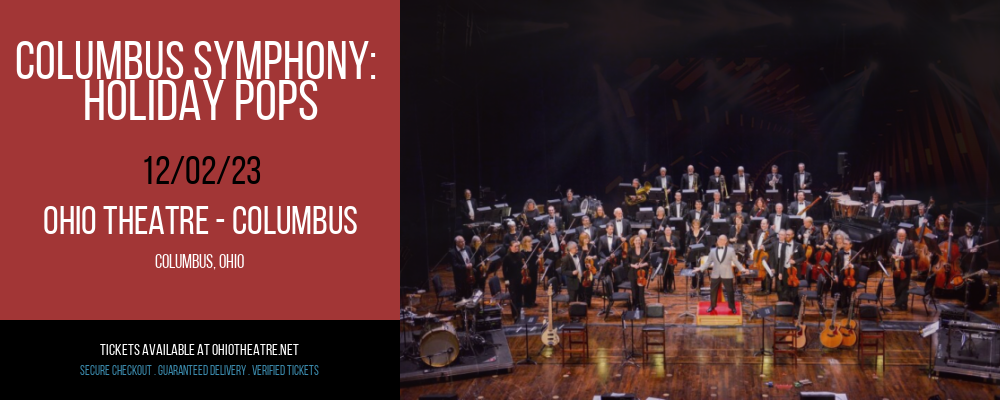 Columbus Symphony at Ohio Theatre